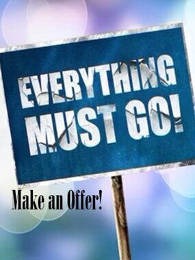 Need to make room for more!  No reasonable offer denied.
